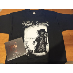 SHINING / DEN SAAKALDTE - t-shirt + 7"EP